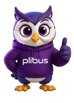 Plibu, mascota de la plataforma Plibus